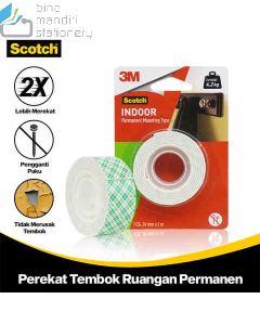 Katalog 3M Scotch harga murah & terjangkau, Image ATK Sekolah SIPLAH 3M Scotch CAT 114 Indoor Mounting Tape 24mm x 3m harga normal 52000 di Distributor ATK Bina Mandiri Stationery