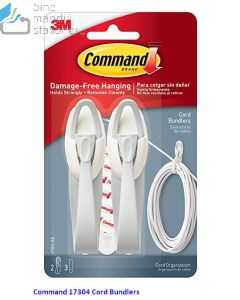 Contoh Alat Perlengkapan Kantor merk 3M Command , Gambar Produk Command 17304 Cord Bundlers harga 56500 di Toko Peralatan Sekolah Murah