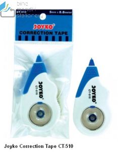 Jual Pita Koreksi Tipex Roll Penghapus Tulisan Joyko Correction Tape CT-510A terlengkap di toko alat tulis