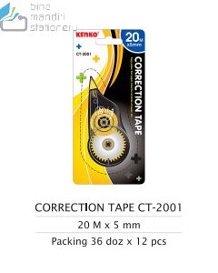 sample Image stationery Koreksi Kertas Pita Kenko Correction Tape CT-2001