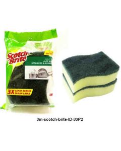 Katalog alat-alat kantor 3M Scotch Brite,  3M Scotch Brite Heavy Duty Scourer Sponge 2 Pads harga normal 14500 di Supplier Alat Tulis Bina Mandiri Stationery